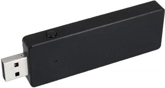 Microsoft Xbox One Wireless Adapter Schwarz für PC und Windows 10 mit USB-A Anschluss - Bild 1