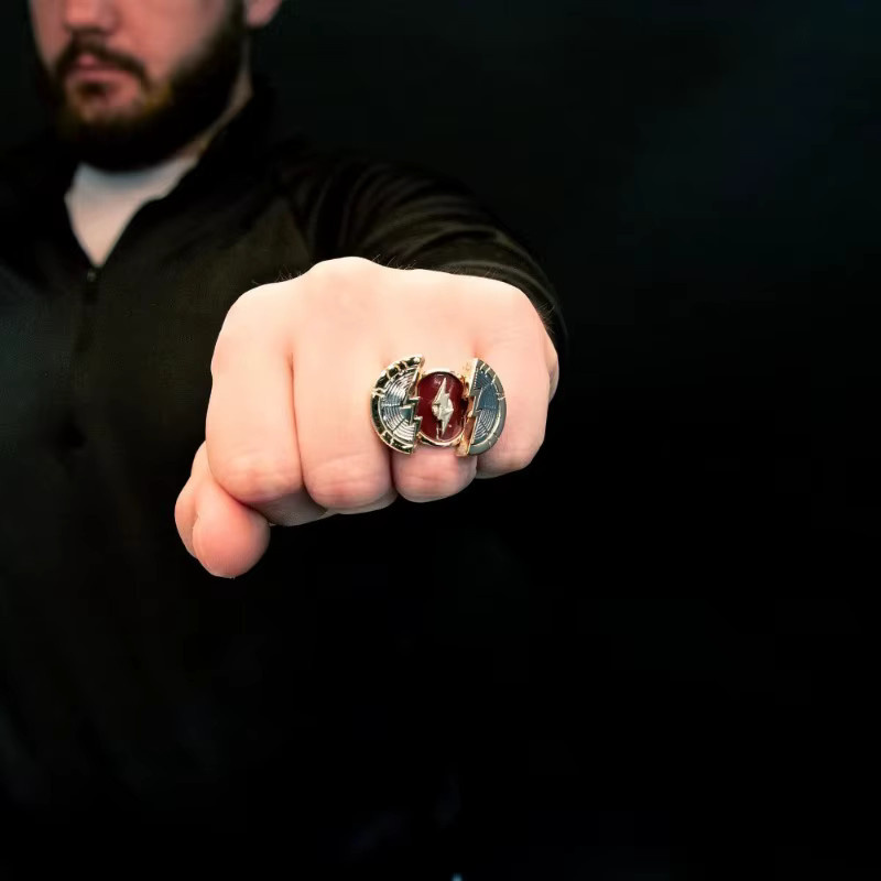 DC Ring, Vintage, Gold, Kinder - Bild 2