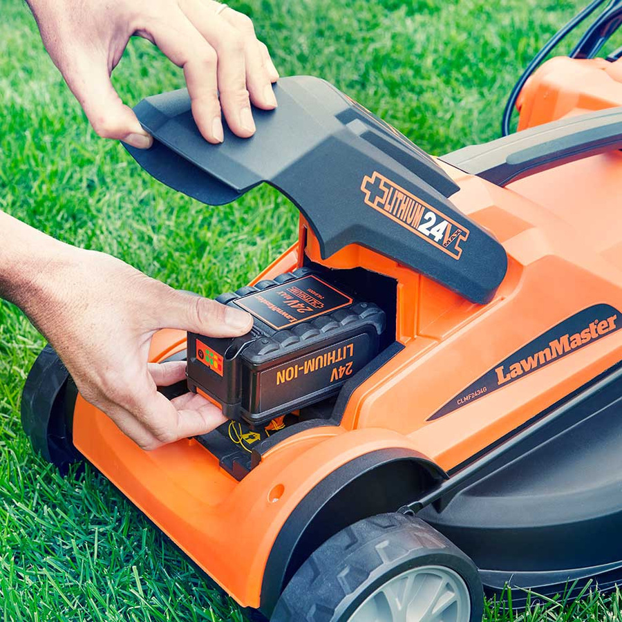 LawnMaster Akku-Rasenmäher 24V mit 34 cm Schnittbreite - Bild 5
