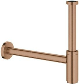 Grohe Geruchsverschluss 1 1/4 Zoll aus Messing in Warm Sunset Gebürstet Gold - Bild 1