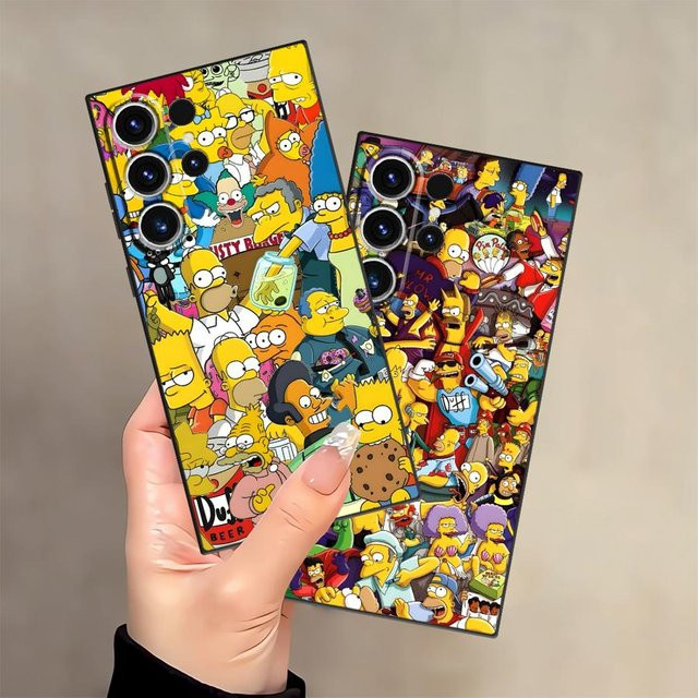 Handyhülle mit Cartoon-Design für Samsung Galaxy S26 S25 S24 Plus S23 S21 FE S20 S10 S9 Note 20 Ultra S10 Edge in Multicolour - Bild 1