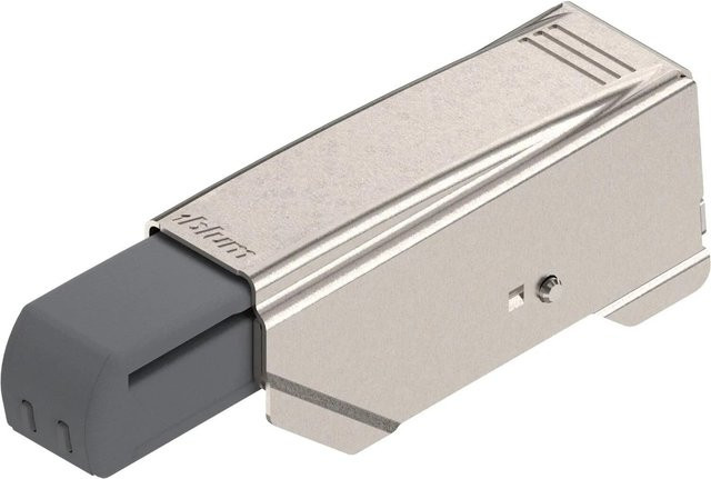 Blumotion Aufsteckteil-Scharnier Blum 973A Gekröpfter Bandarm aus Stahl, vernickelt, Silber - Bild 1