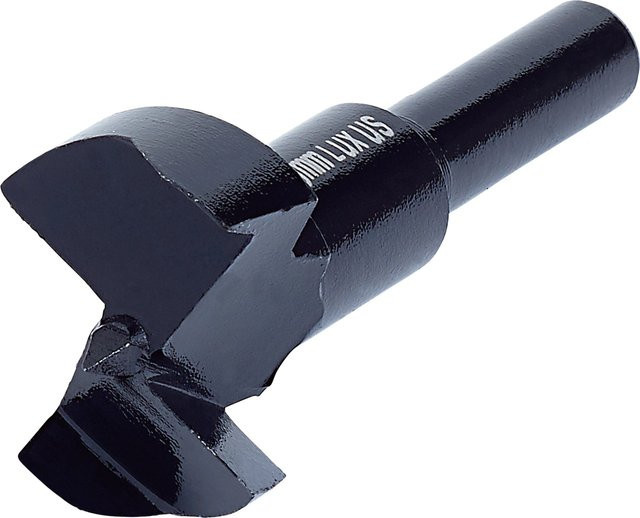 LUX-TOOLS Scharnierlochbohrer aus Stahl in Schwarz mit Ø 26 mm - Bild 1