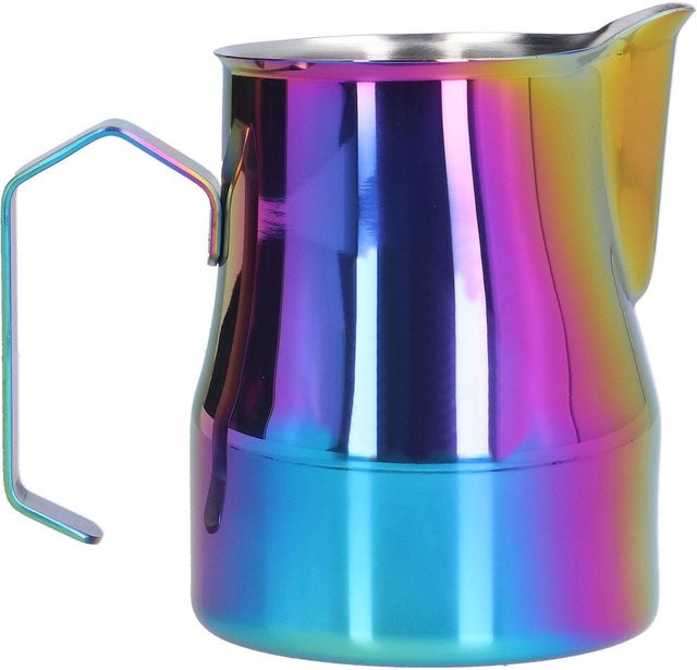Milchaufschäumer aus Edelstahl von OutsideWorld, Mehrzweck Milchaufschäumkännchen mit Skala in Multicolour - Bild 1