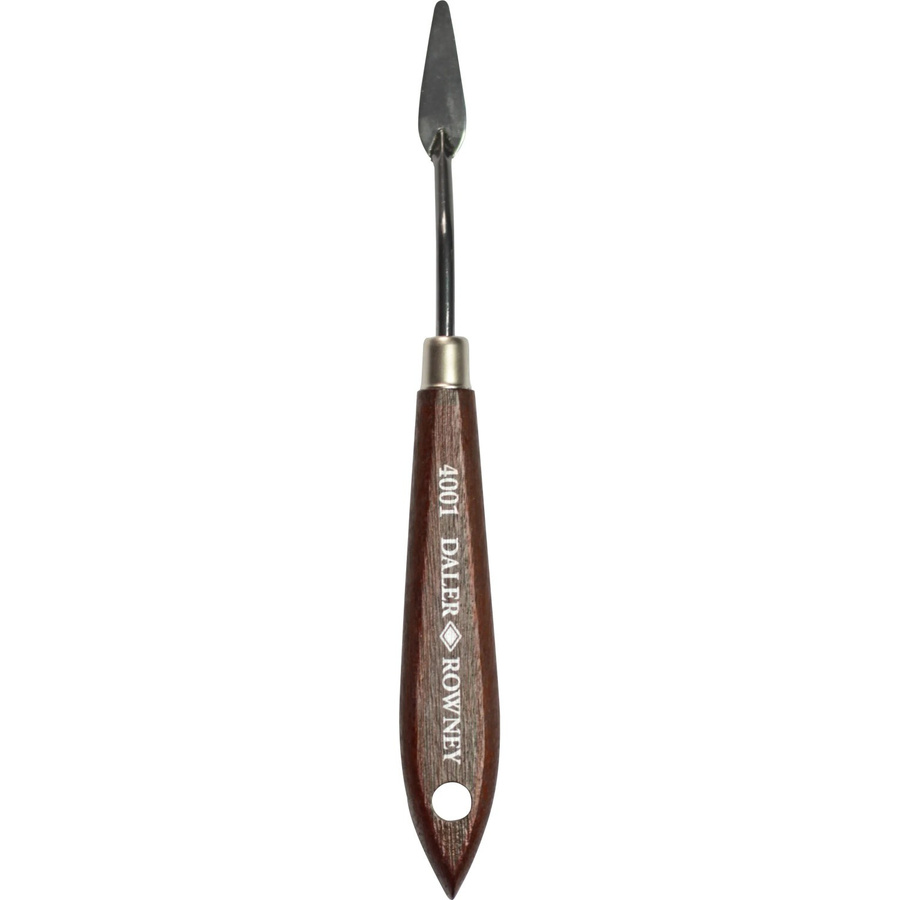 Daler-Rowney Malmesser Spitz 3 cm FSC mit Holzgriff in Braun - Bild 2