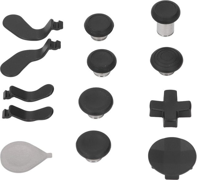 DIYelecs Gamecontroller Komponentenpaket für Xbox Elite Controller Series 2 Core in Schwarz und Grau inklusive Tragetasche, Ladestation, 4 Paddles und 2 D-Pads - Bild 1