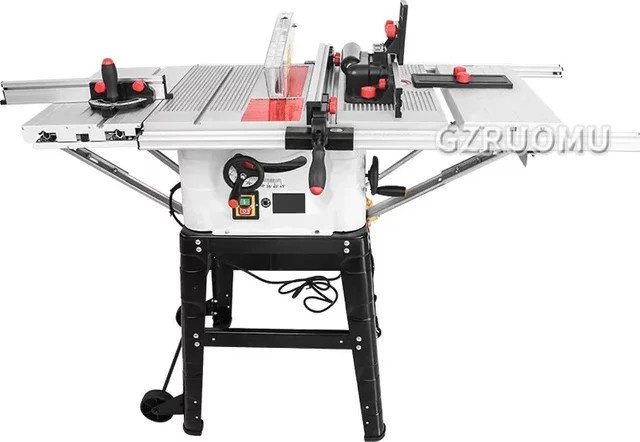 GZRUOMU JTS-250IID Multifunktionale 10-Zoll Schiebetischkreissäge Elektrische Holzbearbeitungs-Schneidemaschine - Bild 1