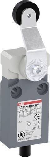 ABB LS21P45B11-U01 Positionsschalter mit Kuppenstößel, 10A, IP67, Grau - Bild 1