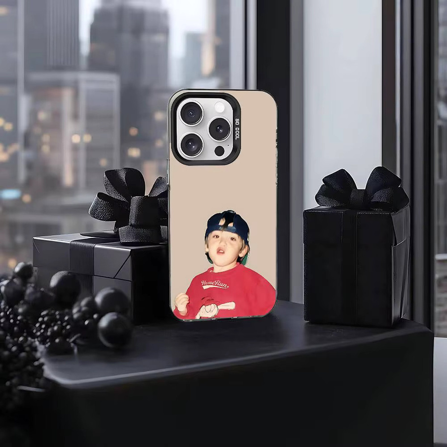 P-PauloS Londra Homerun Handyhülle für Apple iPhone 17 16 15 14 13 12 11 Pro Max Plus stoßfeste Rückseite Farbe Silber - Bild 3
