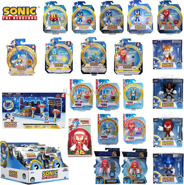 Sega Sonic The Hedgehog Chaos Emerald Power Ring Knuckles Miles Shadow Eggrobo Studiopolis Auto Sammlerfigur, ab 3 Jahre - Bild 1