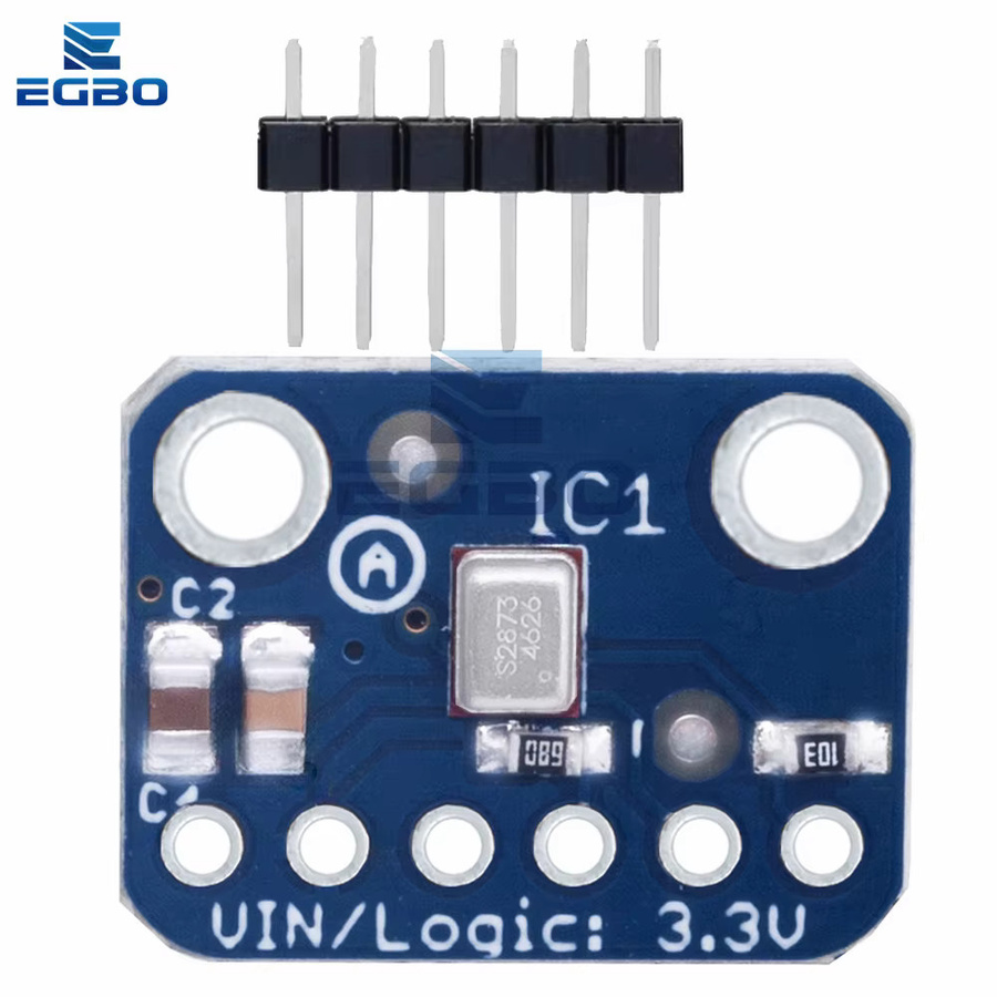 EGBO SPH0645 I2S MEMS Mikrofon Breakout Sensor Board Modul SPH0645LM4H für Arduino und Raspberry Pi, Blau - Bild 4