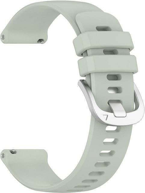 PINSENDA Uhrenarmband Silikon, 22 mm, grün, Unisex - Bild 1