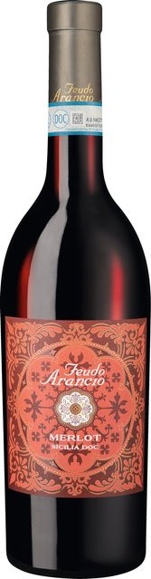 Feudo Arancio Merlot, trocken, Rotwein, 2023, 0,75 l - Bild 1