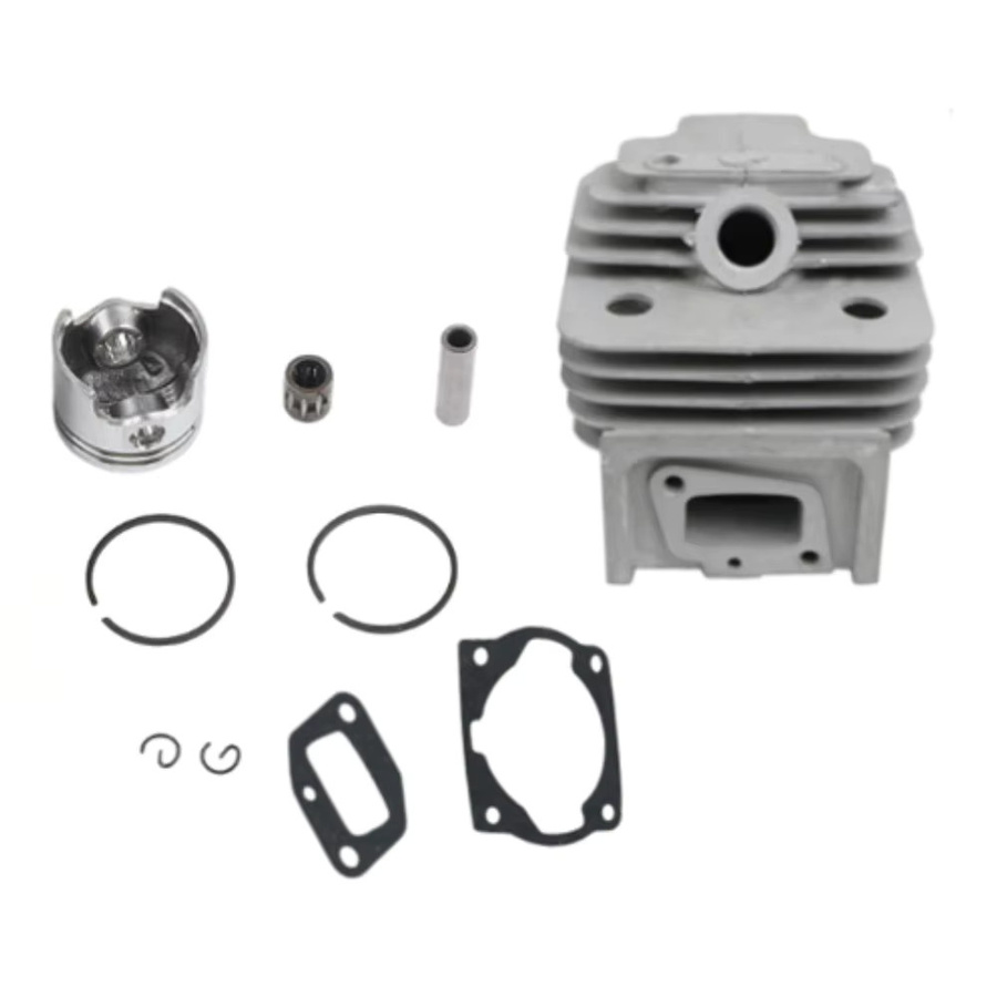 DAZZLEEX 1 Satz 44-mm-Zylinderkit für 52CC 44-5 Motorbürsten-Ersatzset in Silber für Elektrobürsten-Mäher und Freischneider - Bild 1
