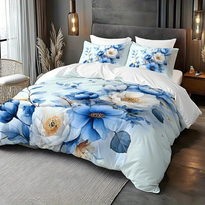 Prinzessin Floral Bettwäscheset mit Kissenbezug, 3-teiliges Bettwäsche-Set für Single, B/H: 135 x 200 cm - Bild 2