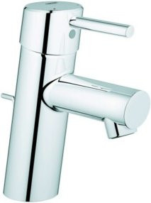 Grohe Waschtisch-Einhebelmischer Concetto in Chrom mit Pop-up-Abfluss und Temperaturbegrenzer - Bild 1
