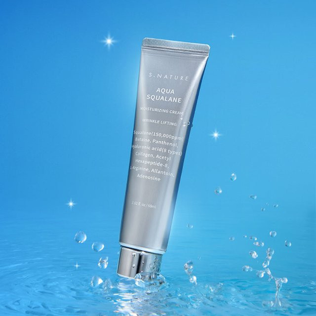 S.NATURE Aqua Squalane Feuchtigkeitscreme, 60 ml, Gesicht - Bild 1