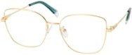 Polaroid PLD D521/G Brille, Cat Eye, Vollrand, Metall, gold, Damen - Bild 1