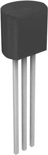 Maxim Integrated DS18B20+ Linear IC Digitaler Temperatursensor mit 1-Wire Technologie in Schwarz (TO-92-3) - Bild 1