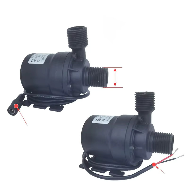 Wasserdichte bürstenlose Tauchpumpe von xmshxltd für Brunnen und Warmwasserbereiter, 1000 l/h, Farbe: Schwarz, DC12V/DC24V - Bild 5