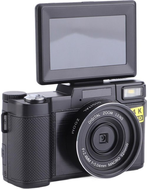 Honor Electronics 4K Vlogging-Kamera mit 48MP und 3,2-Zoll-IPS-Bildschirm in Schwarz - Bild 1