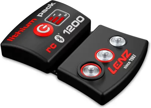 Lenz Lithium-Pack rcB 1200 accupack in Schwarz mit Bluetooth - Bild 1