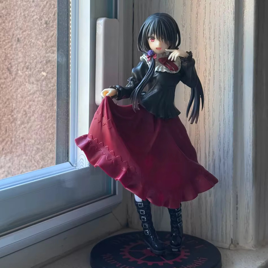 Bandai Date A Live Tokisaki Kurumi Anime Figur aus PVC in Schwarz, Höhe: 18 cm - Bild 5