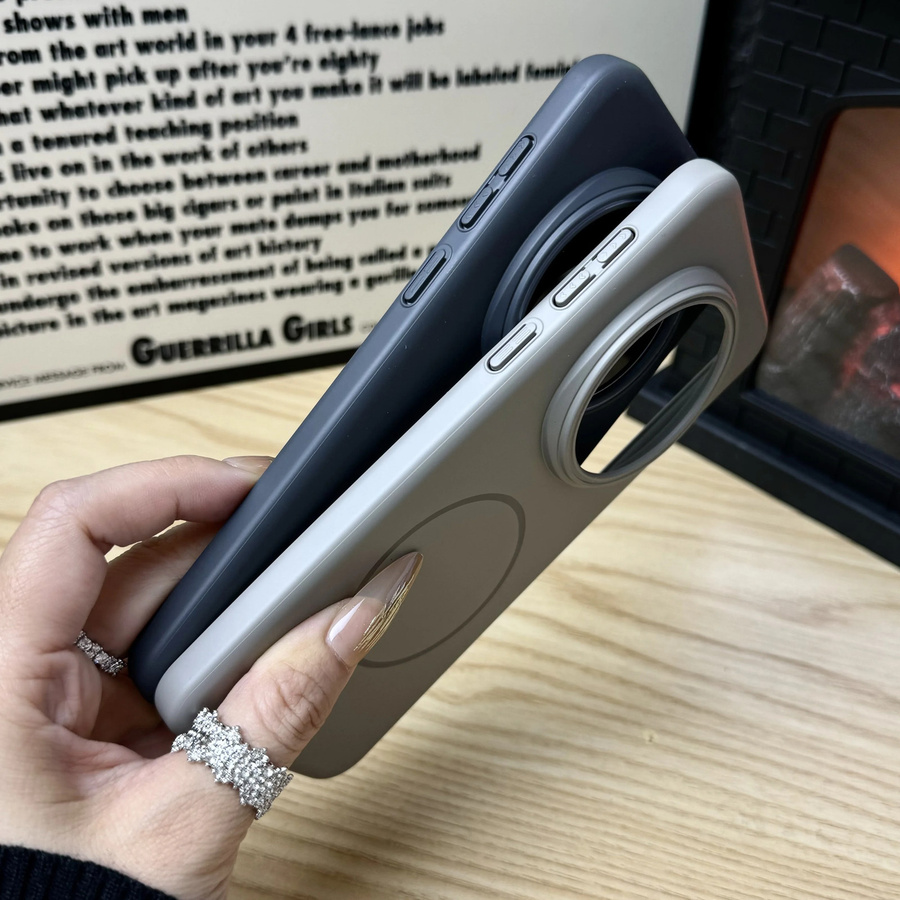 Honor MagSafe Schutzhülle für Honor Magic 8 Pro in Weiß mit Metalltasten und Objektivschutz - Bild 3