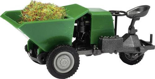 Mehlhose Landwirtschaft Modell Dumper Picco 1 mit Heuballen H0 - Bild 1