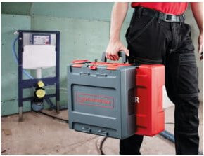 Rothenberger ROCASE 4212 Clip für Bedienungsanleitung in Rot aus Kunststoff - Bild 1