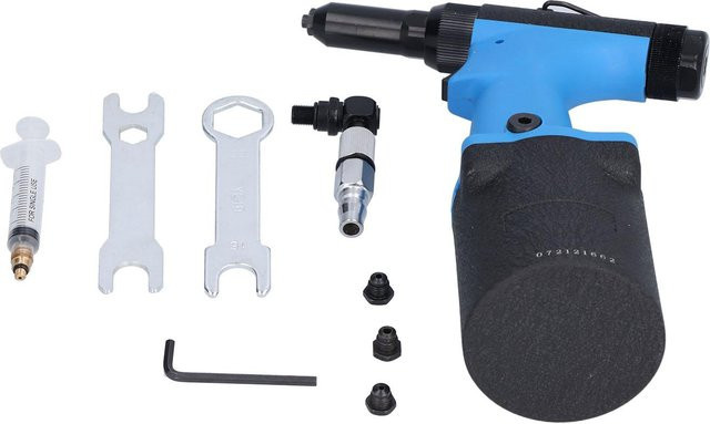 Aimo Druckluftnieter in Blau mit 2,4 bis 4,8 mm Kapazität, Pneumatischer Nietenzieher in Industriequalität - Bild 1