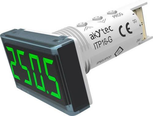 AkYtec ITP16-G Digitales Einbaumessgerät in Weiß - Bild 1