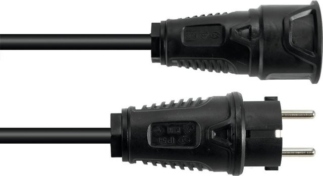 PSSO Verlängerungskabel 3x2,5 mm² in Schwarz, 10 m - Bild 1