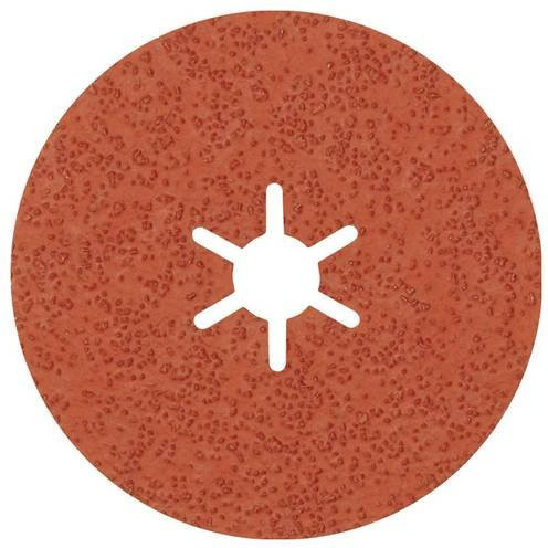 Bosch Fiberscheibe für Metall, Durchmesser: 100 mm, Körnung: 36, Farbe: Braun, 25 Stück - Bild 1