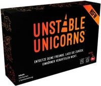 Unstable Unicorns NSFW Kartenspiel von Asmodee mit Einhörnern und Zerstörung - Bild 1