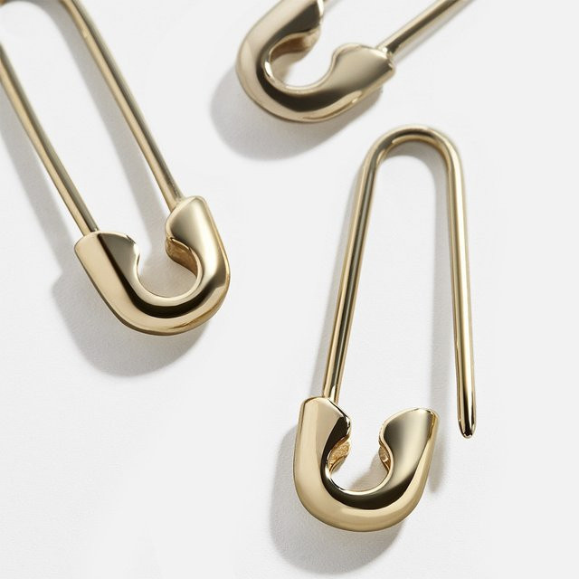 Erpels Hebelohrringe, vergoldet, Damen - Bild 1