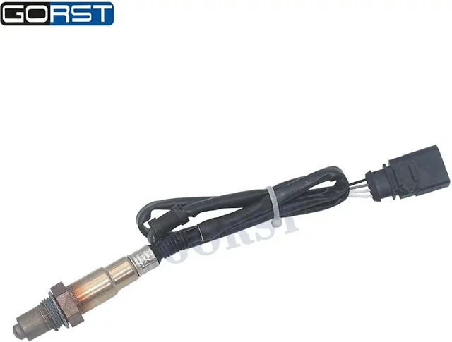 Sauerstoffsensor GORST in Schwarz für VW Golf Audi A3 A4 A6 Q3 Q5 Skoda Seat 0258010036 0258986602 06A906262BS - Bild 1