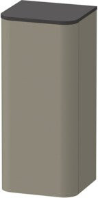 Duravit Halbhochschrank Happy D.2 Plus in Steingrau s-matt, B/T/H: 40 x 36 x 88 cm - Bild 1