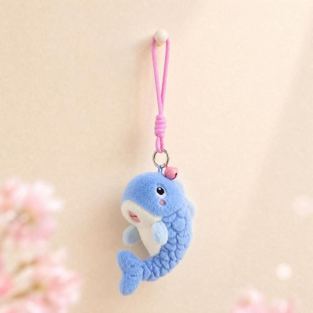Yiran toy Mini Fisch Karpfen Plüschtier, 13cm, ab 14 Jahren - Bild 1