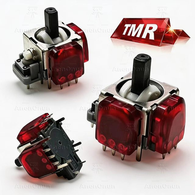 TMR Elektromagnetischer Joystick als Ersatz-Reparaturteil für PS5-Controller, Driftfreies 3D-Analog-Stick-Modul für Leistungs-Upgrade - Bild 1