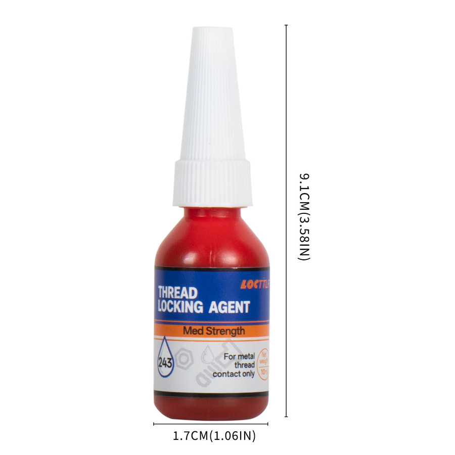 LocTTLF 243 Starker Schraubensicherungsklebstoff Hochtemperatur-Anaerobklebstoff für Automobilmaschinen 10 ml - Bild 6