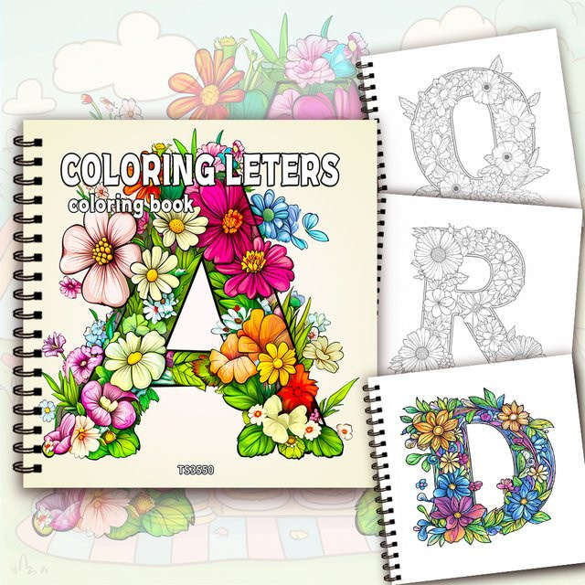 Alphabet-Malbuch, ab 14 Jahren - Bild 1