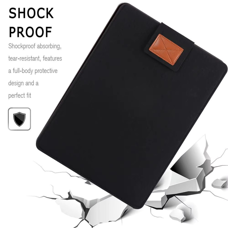 Stoßfeste Filz-E-Reader-Hülle für Kindle Paperwhite, Kobo, Boox, Surface und Xiaomi in Multicolour - Bild 1