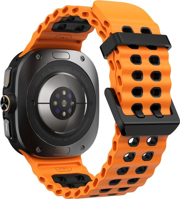 Samsung Galaxy Watch Ultra Uhrenarmband, Silikon, Bicolor, Unisex - Bild 1