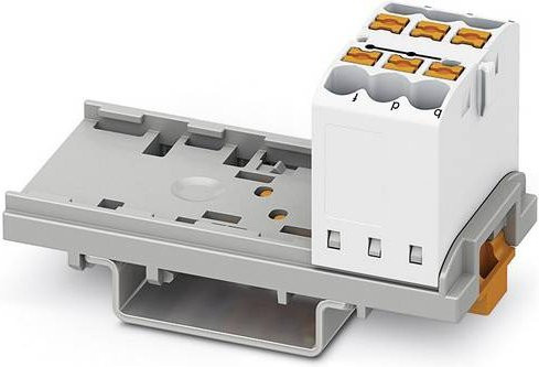 Phoenix Contact 3273012 Verteilerblock mit Zugfeder in Weiß, 10 Stück - Bild 1