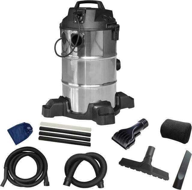 Heissner Multi Teichschlammsauger F638P-00 Non-Stop 1800 - 2000 W in Schwarz Silber Transparent - Bild 1