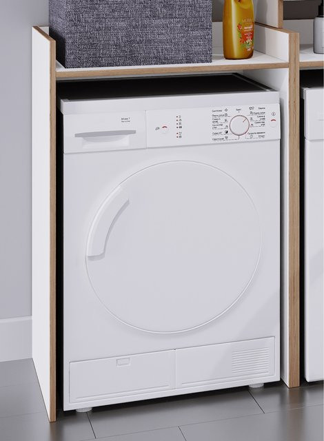 VCM Waschmaschinenschrank Rislo L mit Ablagefläche in Weiß, H x B x T: 100 x 67 x 48 cm - Bild 1