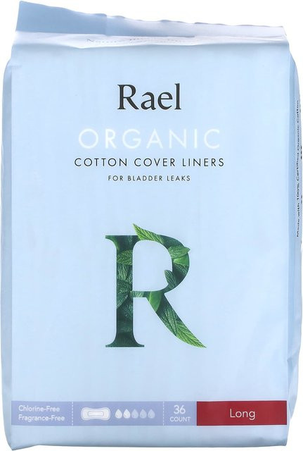 Rael Bio-Baumwoll-Einlagen, lang, 36 Stück, weiß, Damen - Bild 1