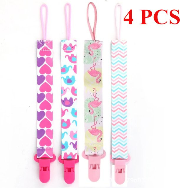 XUNYI Schnuller Kette Clip, 4er Set, Kinder - Bild 1