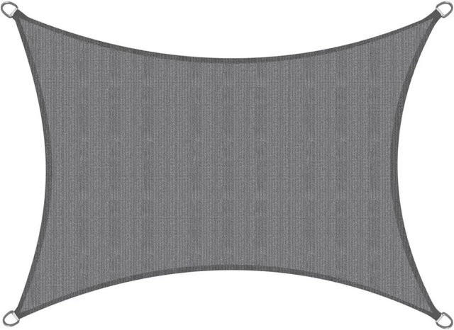 Sol Royal Sonnensegel SolVision HS9 rechteckig aus HDPE in Anthrazit B: 300 cm, T: 400 cm - Bild 1